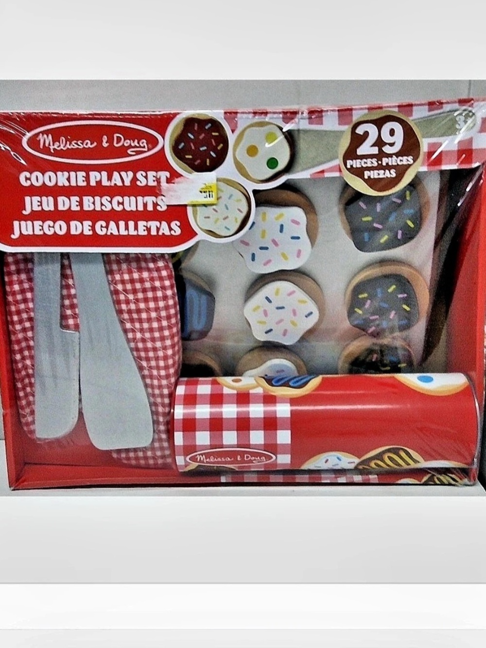 Melissa & Doug Slice and Bake Cookie Set 29-Piece Pretend Play